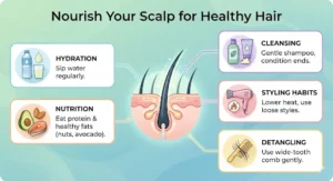 Supporting Hydrated, Healthy Hair with Proper Scalp Nourishment