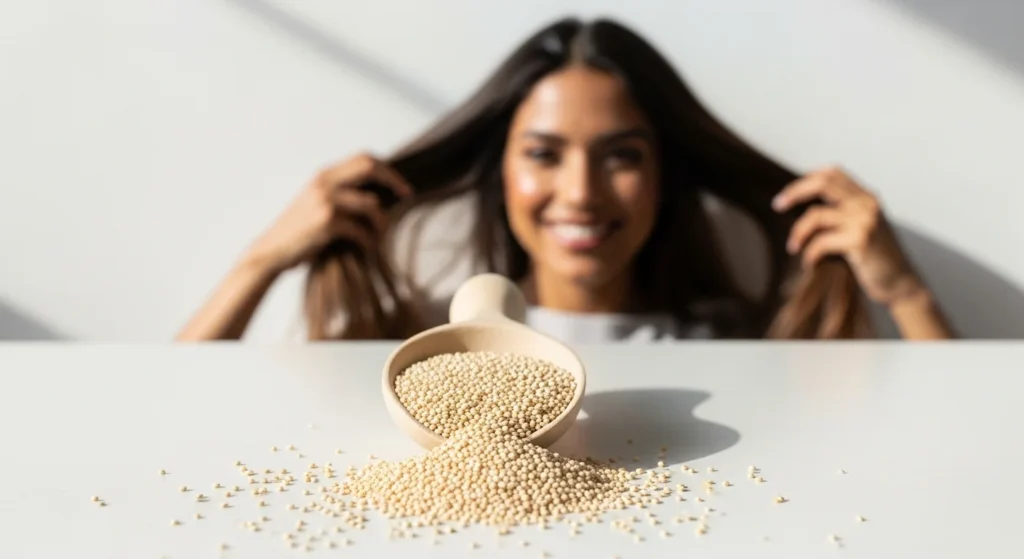 Does quinoa help hair growth