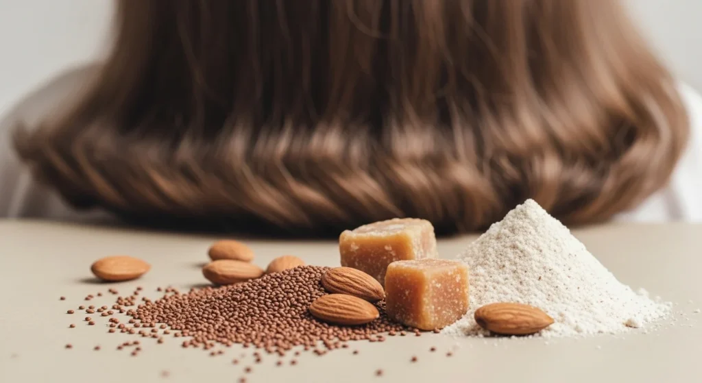 Does ragi help in hair growth