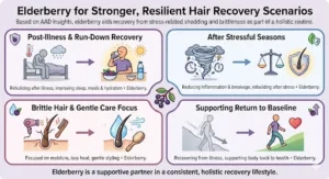 Scenarios Where Elderberry Supports Stronger, More Resilient Hair 