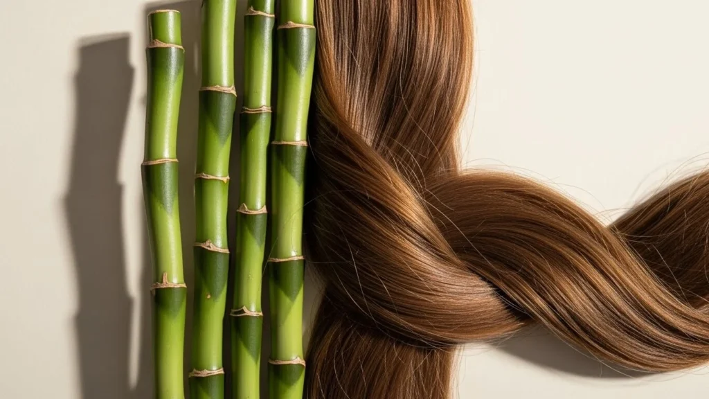 does bamboo help hair growth