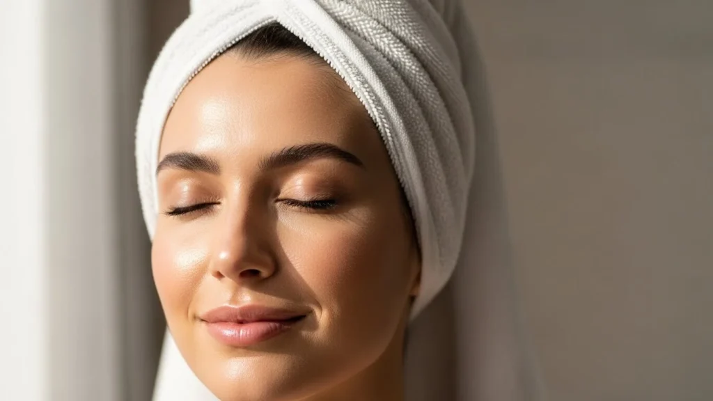 does hot towel helps hair growth