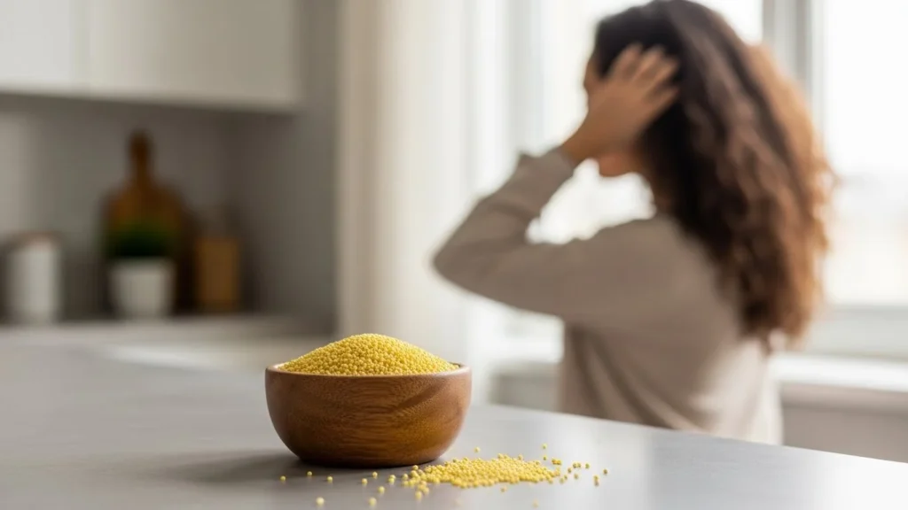 does millet help hair growth