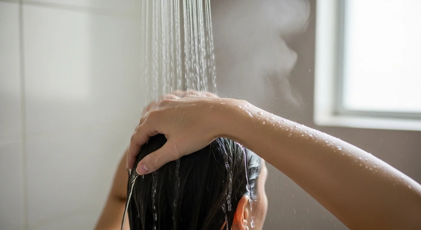 does warm water stop hair growth