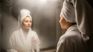 hot towel hair growth