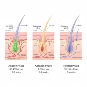 The Effects of Inversion on Hair Follicles