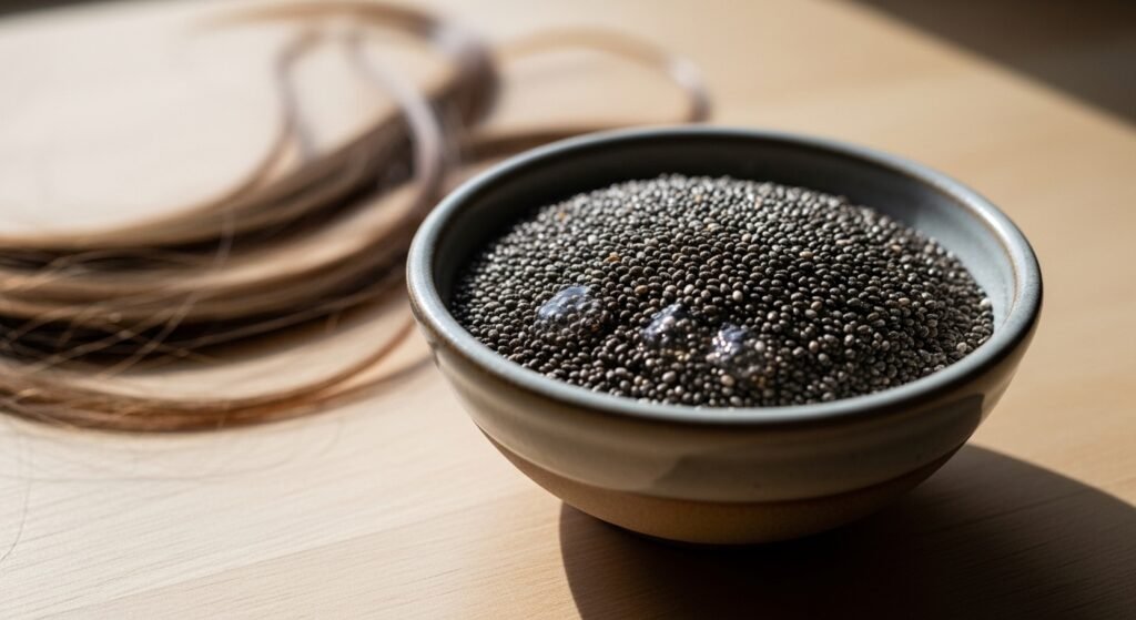 does chia seeds help hair growth