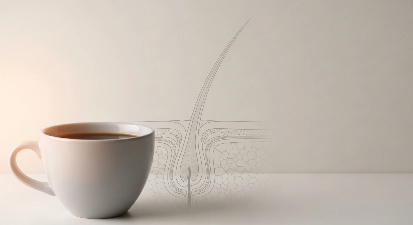 does drinking coffee help hair growth