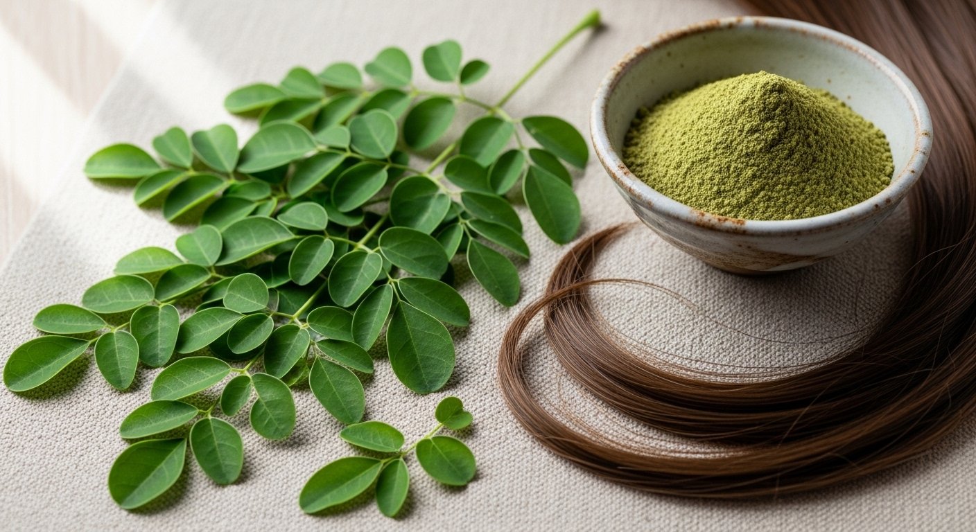 does moringa help hair growth