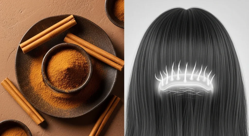 Cinnamon and hair growth