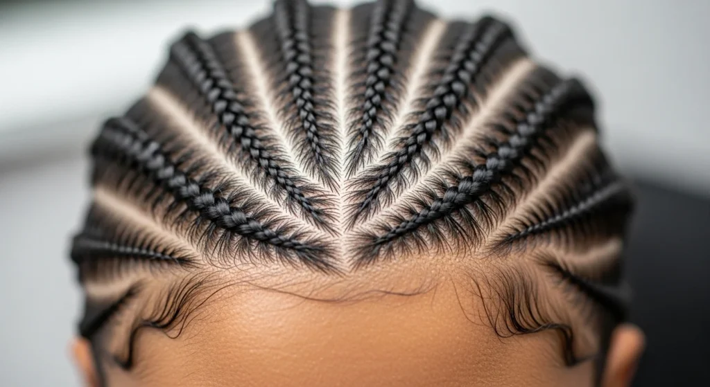 Does cornrows help hair growth